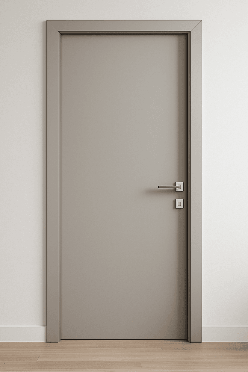 Modern interior door